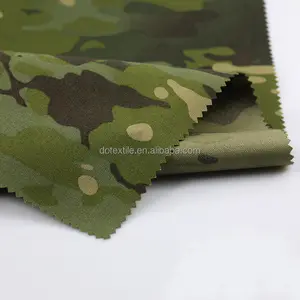 Tissu environnemental uni tissé tissu durable camouflage imprimé nylon cordura 500d tissu
