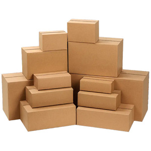 Biểu Tượng Tùy Chỉnh In Phẳng Gói Giấy Bao Bì Hộp Các Tông Sóng Các Tông Chết Cắt Gấp Kraft Bưu Phẩm Vận Chuyển Gửi Thư Hộp - Product Image 5