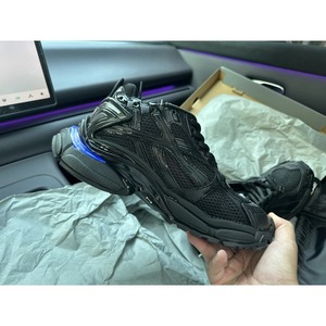 <b>Runner</b> Led <b>Black</b> Cow Leather Upper Genuine Leather Midsole Outsole Sports Shoes Casual High Quality Breathable Sneakers Walking - Product Image 6