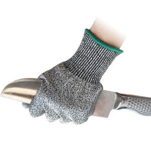 ถุงมือกันบาดระดับ 5 HPPE เคลือบ PU ที่ฝ่ามือ สำหรับงานกลึงและงานอุตสาหกรรม - Product Image 2