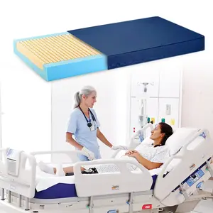 Günstiger Preis Feuerfeste und wasserdichte medizinische Bett matratze Gel Memory Foam Vakuum gerollte Schaumstoff matratze für Krankenhaus und Projekt