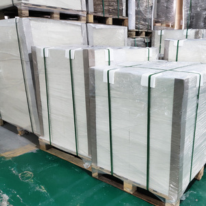 Carton d'emballage alvéolé blanc 100 % recyclable, carton duplex avec dos gris - Product Image 1