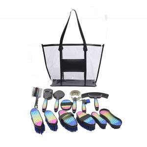 Equipo de aseo para montar a caballo, cabezal de cepillo para polvo, herramienta de limpieza de polvo, Kit de aseo de caballos, suministros ecuestres, accesorio - Product Image 3