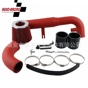 Auso-ชุดท่ออากาศเข้ารถแข่งสำหรับ Mk6กอล์ฟ2.0 TFSI ตัวกรอง Ea888สีแดงท่อสีดำ - Product Image 1