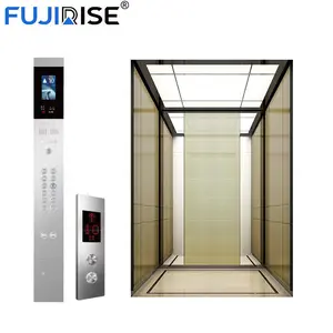 Hot Sales 2023 Building Lift Elevator Stainless Steel Modern Cabins 9 Elevator floor for Building