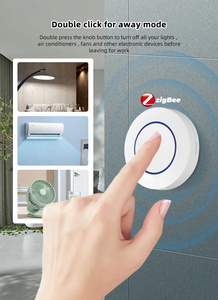 Commutateur de scène ZigBee, télécommande sans fil, contrôleur à bouton-poussoir, alimenté par batterie, dispositif de contrôle par application, prise en charge <span class=keywords><strong>Ewelink</strong></span> Z2M - Product Image 3