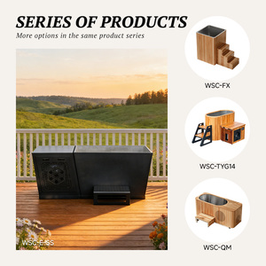 Bañera de Hidromasaje para Exteriores Coasts, para 1 Persona, de Acero Inoxidable, con Enfriador, para Terapia de Inmersión en Frío - Product Image 2