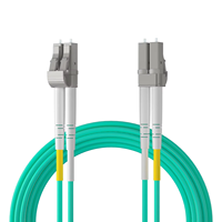 Kabel Fiber Patch Ruiara LC UPC-LC UPC OM3 10Gb/Gigabit Multi-Mode Jumper Duplex 50/125um LSZH Kabel Serat Optik Garansi 1 Tahun