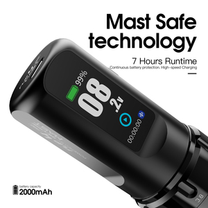 Mast lật 4 Pro có thể điều chỉnh đột quỵ trang điểm vĩnh viễn máy 2000mAh pin không dây hình xăm bút lông mày cho nghệ thuật cơ thể - Product Image 4