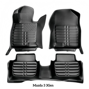 แผ่นรองพื้นรถยนต์ BORNSELLER สำหรับรถออฟโรด ผลิตจากหนังแท้ เป็นมิตรกับสิ่งแวดล้อม หนา 10 มม. สำหรับรถยนต์ซูซูกิ จิมนี่ สวิฟท์ 4x4 ป้องกันทุกสภาพอากาศ ครอบคลุมเต็มพื้นที่ 1 ชุด - Product Image 4