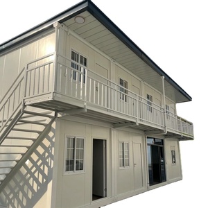 Casa Contenedor Expandible <span class=keywords><strong>de</strong></span> 20 pies/40 pies, Casa Modular <span class=keywords><strong>de</strong></span> Acero Ligero, Casa Portátil, Casa Móvil, Mini Casa para Oficina - Product Image 1