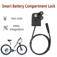Cerradura Personalizada para Compartimento de Batería de Pedelec, Impermeable IP67, Cerradura Intercambiable para Compartimento de Batería para Flotas de Alquiler de Bicicletas Eléctricas