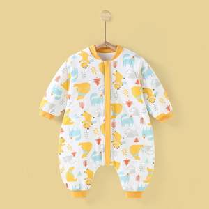 Sacs de couchage pour bébé en coton de bambou respirant et fin, imprimés à la mode, en gros - Product Image 3