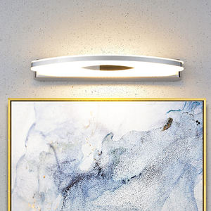 Miroir de maquillage LED en acier inoxydable chromé étanche IP44, luminaire mural moderne pour la maison, l'hôtel, la salle de bain, l'armoire - Product Image 4