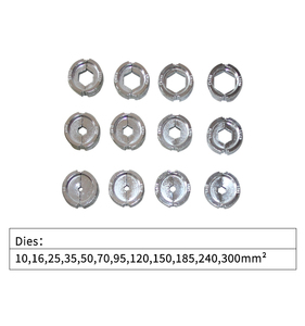 Outil de sertissage de câbles hydraulique sans fil PZ-300 18V, 60kN, alimenté par batterie, écran LCD, <span class=keywords><strong>pince</strong></span> de pressage de bornes de câbles - Product Image 6