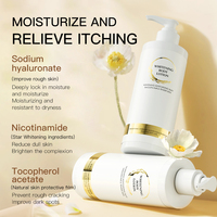 Lotion pour le corps luxueuse 300ml blanchissante et hydratante en profondeur de marque privée aux extraits naturels pour éclaircir la peau