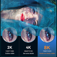 Câble vidéo HDMI 2.1 Premium 8K 60Hz 4K 120Hz HD TV 1m 2m 48 Gbps Mâle-Mâle Câble HDMI tressé noir plaqué or Câble HDMI 8K