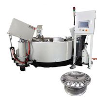 Machine de polissage par vibration / Machine de polissage de jantes de voiture avec billes de zircone