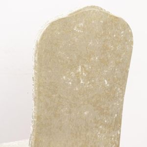 <span class=keywords><strong>Funda</strong></span> elástica para <span class=keywords><strong>silla</strong></span> de banquete de Spandex de terciopelo triturado <span class=keywords><strong>beige</strong></span> con bolsillos para pies, <span class=keywords><strong>funda</strong></span> para <span class=keywords><strong>SILLA</strong></span> DE BODA ajustada - Product Image 2