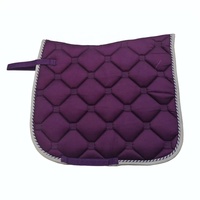 Ensemble de coussins de selle personnalisés avec logo pour accessoires équestres, coussin de selle matelassé pour dressage et saut d'obstacles
