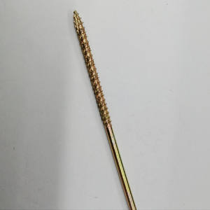 Vis autotaraudeuses à tête Torx en acier zingué jaune sur mesure, filetage partiel, pour le bois, longueur 220 mm - Product Image 4