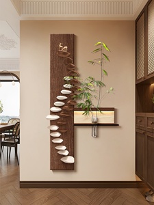 Applique murale tridimensionnelle en grès sur le thème de l'<span class=keywords><strong>ascension</strong></span> de style vintage Suspension décorative d'entrée pour la décoration de la maison de couloir - Product Image 4