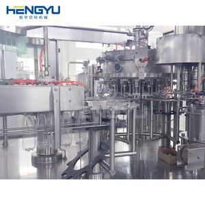 Sistema de mezcla de gas Co2 Hengyu Línea de máquina de llenado de Berr embotellada de refrescos carbonatados - Product Image 3