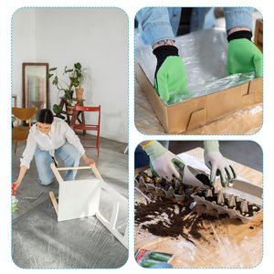 Thêm lớn họa sĩ thả vải ánh sáng & bền bụi che rõ ràng tấm nhựa sơn thả vải bảo vệ sàn - Product Image 6