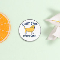 Spedizione Diretta di Badge Rotondi Personalizzati Stampati, Spille Personalizzate con Cartoni Animati, Citazioni Ispiratrici, Figure di Animali e Piante