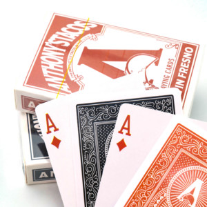 Nhà Sản Xuất Sản Phẩm Tùy Chỉnh Hình Ảnh Thương Hiệu Hàng Đầu Lớn Sòng Bạc Mã Vạch Giấy Chơi Thẻ Với Hộp - Product Image 3