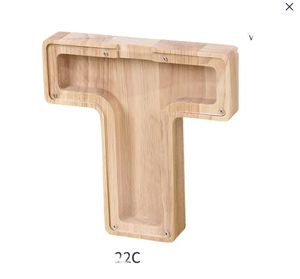 Personalizzabile 26 lettere di alta qualità carbone salvadanaio salvadanaio per i ragazzi e le ragazze di risparmio di denaro - Product Image 4