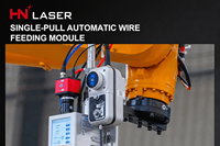 Robot Pengelasan Laser Serat 3000W HN-2100RW Robot Industri 6 Axis Lengan Kerja 2.1m Beban Angkut 50kg Otomatisasi Pengelasan