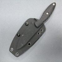 Couteau de chasse d'extérieur R162, nouveau design, manche G10, design volumineux, lame fixe, dos de lame à pic, couteau tactique de camping et de bushcraft tranchant