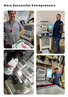 Machine à broder informatisée à tête unique 15 aiguilles, 1200 tr/min, qualité durable, pour la production de t-shirts et les entreprises à domicile – Stock USA