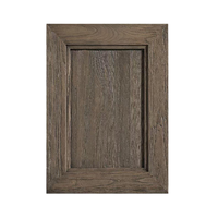 Puerta de Gabinete Moderna con Marco de Madera Sólida, Lista para Pintar, para Cocina, Baño, Hospital y Armario Modular