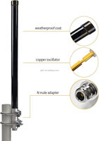 Antenne d'aviation ADS-B 1090 MHz 978 MHz Flightaware 6 dBi avec câble de 5 m pour récepteur ADS-B de l'aviation RTL SDR Software Radio
