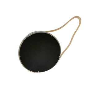 Miroir mural rond doré <span class=keywords><strong>2022</strong></span>, cadre en plastique suspendu <span class=keywords><strong>de</strong></span> 30CM, grand cercle noir doré, pour <span class=keywords><strong>salle</strong></span> <span class=keywords><strong>de</strong></span> bains, salon et entrée - Product Image 3