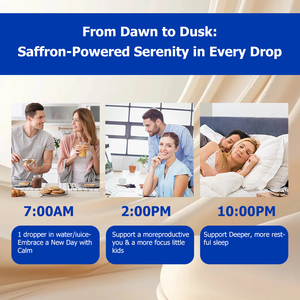 Best Selling Saffron Liposomal Liquid Drops with Saffron Extract Ashwagandha Root Extract Support a More Productive You a More F - Product Image 6