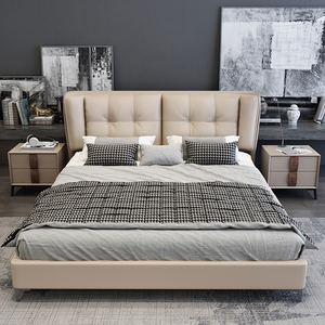 <span class=keywords><strong>Testiera</strong></span> in Pelle di Prima Qualità Personalizzabile, <span class=keywords><strong>Letto</strong></span> <span class=keywords><strong>Singolo</strong></span> Moderno Imbottito Morbido ed Ecologico, Resistente e Autoportante - Product Image 4