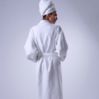 Robes de bain coréennes de luxe pour femmes, taille personnalisée, 100% coton, dessins personnalisés, 100% coton tissé, vente en gros