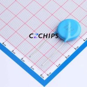 ตัวเก็บประจุเซรามิกแบบเจาะรู HVC-6KV-D20-F12.5-332K ชิ้นส่วนแบบเจาะรู (THT), ระยะห่างขา P=12.5 มม. - Product Image 1