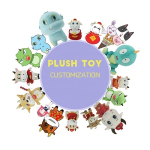 Peluche <span class=keywords><strong>de</strong></span> algodón personalizado, juguete <span class=keywords><strong>de</strong></span> dibujos animados, película, videojuego, animal, Retrato, humano - Product Image 6