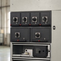 Armoire de distribution MNS LV, boîtier métallique, matériau et dimensions personnalisés, livraison directe usine, IP40 IK05