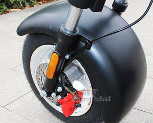 Scooter électrique City Coco à deux roues avec batterie au lithium 60V 1500W, capacité de charge de 219 kg, pneus larges, amortisseurs, autonomie de 100-120 km, vitesse de 45 km/h - Product Image 5