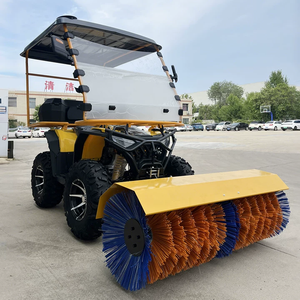 Precio de fábrica: Máquina barredora de nieve 4x4 autopropulsada a gasolina para la comunidad, barredora de nieve para limpieza de carreteras y saneamiento. - Product Image 3