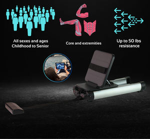 Appareil d'exercice et <span class=keywords><strong>de</strong></span> rééducation des jambes pour personnes alitées - Innovant, se connecte à une application téléphonique pour suivre les <span class=keywords><strong>mouvements</strong></span> - Product Image 4