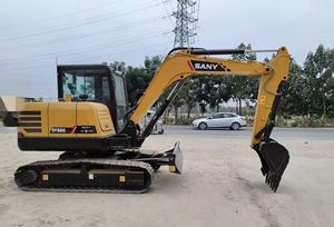 Excavadora Compacta Usada SANY SY60C de 6 Toneladas, Mini Excavadora con Motor Potente para Construcción, Agricultura y Jardinería - Product Image 3