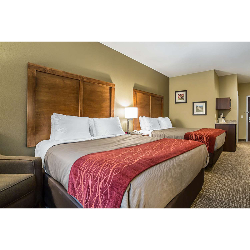 Современные гостиничные комплекты мебели для спальни Comfort inn под заказ