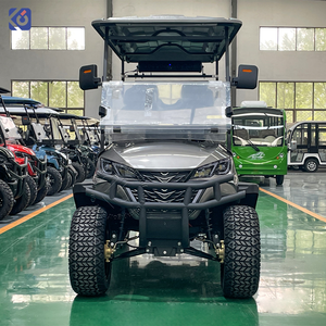 Voiturette de golf électrique tout-terrain 6 <span class=keywords><strong>places</strong></span> CAMP Luxury Design homologuée pour la route, batterie 72V, mini buggy de golf, voiturette de club - Product Image 3