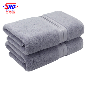 Khăn Tắm Trung Quốc Bán Sỉ Nhà Máy Khăn Trải Giường Bằng Vải <span class=keywords><strong>Terry</strong></span> Mềm Sang Trọng Khăn Màu Logo Tùy Chỉnh Khăn Tắm 100% Cotton 70x140 - Product Image 4